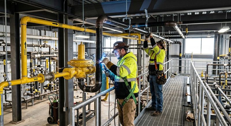 Commercial Gas Piping in San Antonio, TX