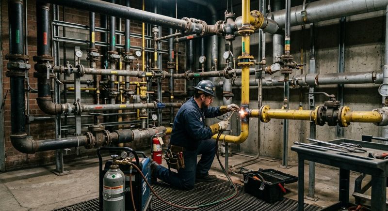Commercial Gas Piping in Annapolis, MD