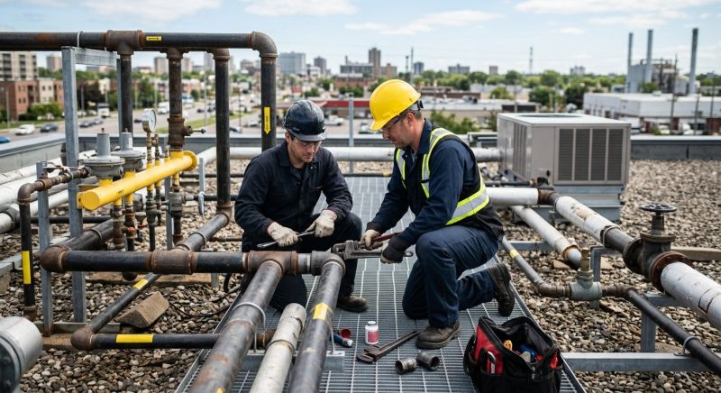 Commercial Gas Plumbing in Denver County, CO
