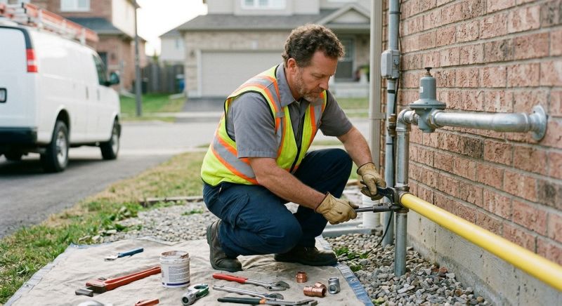 Gas Line Installation in Fredericksburg, VA
