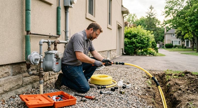 Gas Line Installation in San Antonio, TX
