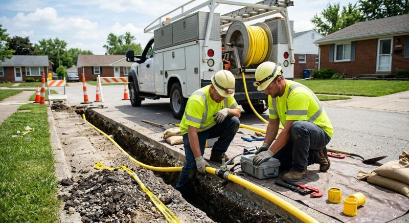 Gas Line Moving Service in Columbus, OH