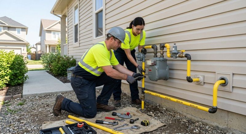 Gas Line Plumbing in Columbus, OH