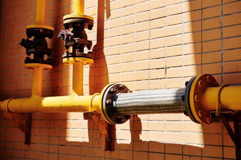 Completed Gas Line Project