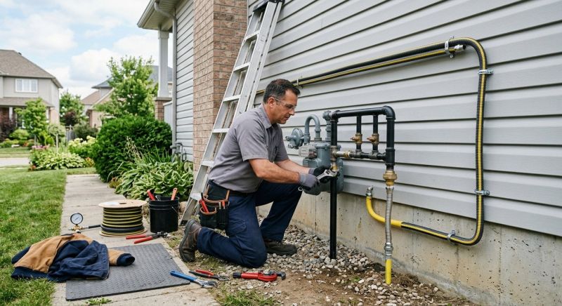 Propane Line Installation in Annapolis, MD