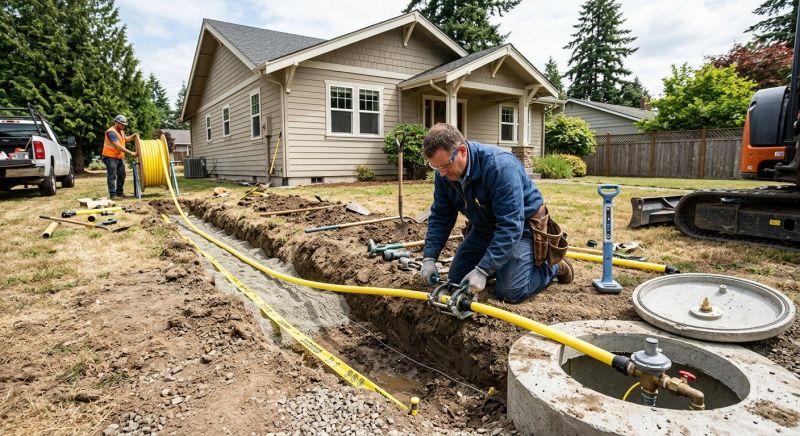 Propane Line Installation in Columbus, OH