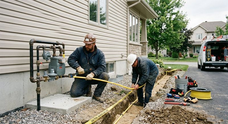 Gas Line Rerouting in Sacramento, CA