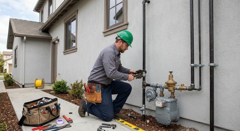 Gas Pipe Installation in Austin, TX