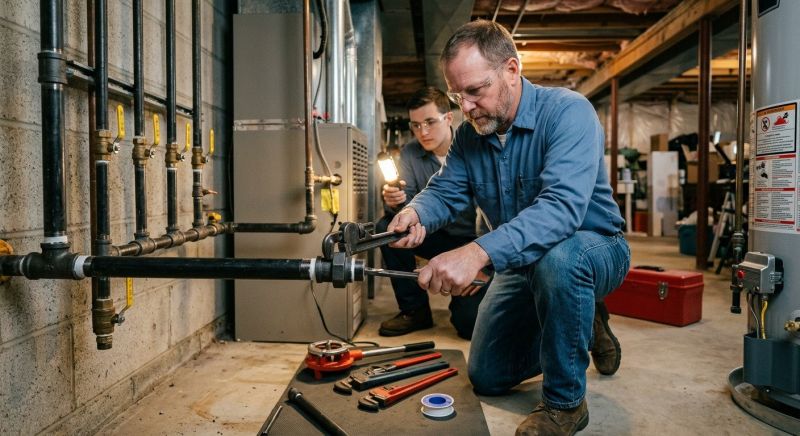 Gas Plumbing Repair in Kansas City, MO